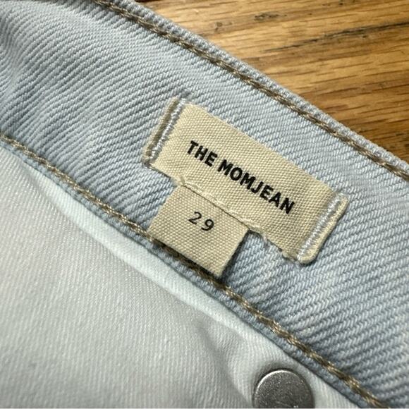 Madewell The Momjean in Bloomfield Wash Tencel Denim Edition Size 29 - Picture 7 of 9